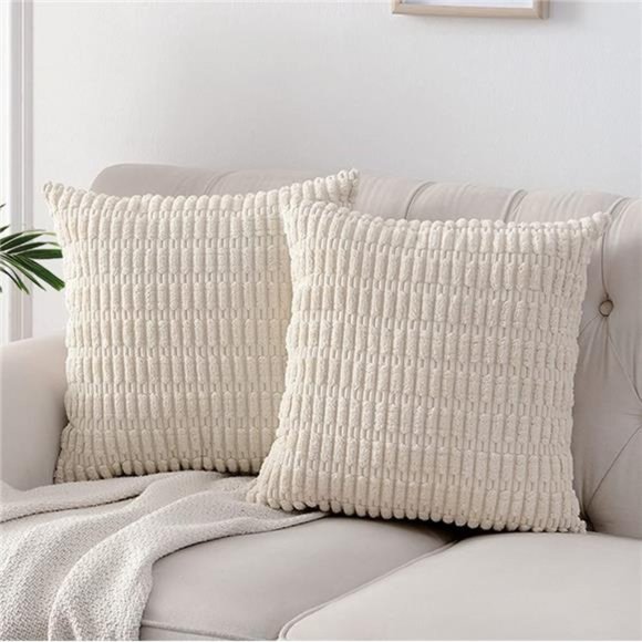 2 Pack Boho Decorative Throw Pillow Covers 18x18 Inch for Living Room Couch Bed - Picture 1 of 7